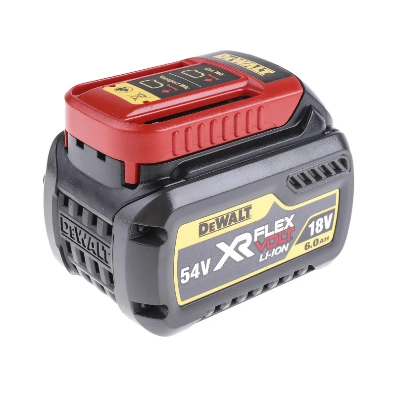 DeWALT 6 Ah 54V Power Tool Battery Compatible with 18V XR & 54V XR FLEXVOLT Tools DCB546-XJ