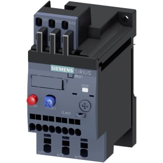 Siemens SIRIUS 3RU2 Thermal Overload Relay 1 NO/1 NC, 3.2A FLC, 3A Contact Rating, 2.2 kW 3RU2116-1DC1