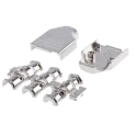 MH Connectors Zinc Angled D-Sub Backshell 9 Way Strain Relief MHDM35