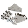 MH Connectors Zinc Angled D-Sub Backshell 37 Contacts Strain Relief MHDM35