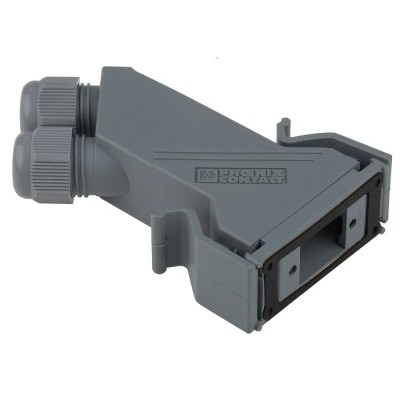 Phoenix Contact VS-09-SET-STD Series Polyamide 45° D-Sub Backshell 9 Way 1 Size IP67 1689145