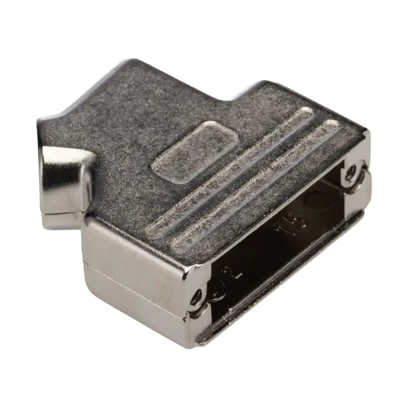 MH Connectors Zinc Angled D-Sub 15 Way Strain Relief Backshell MHDVSL15-K