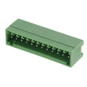Phoenix Contact Pluggable Terminal Block, 12-Contact, 2.5 mm Pitch, 1 Row, 4A Current, Polybutylene Terephthalate 1881655