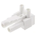RS PRO Non-Fused Terminal Block, 2-Way, 16A Current, 2.5mm² Wire, 400V Nylon with Screw Termination 492-8738