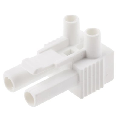 RS PRO Non-Fused Terminal Block, 2-Way, 16A Current, 2.5mm² Wire, 400V Nylon with Screw Termination 492-8738