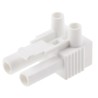 RS PRO Non-Fused Terminal Block, 2-Way, 16A Current, 2.5mm² Wire, 400V Nylon with Screw Termination 492-8738