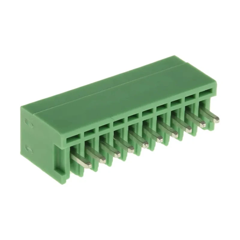 Phoenix Contact COMBICON MCV Series Pluggable Terminal Block, 10-Contact, 2.5 mm Pitch, 1 Row, 160V, 4A Current 1881639