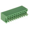 Phoenix Contact COMBICON MCV Series Pluggable Terminal Block, 10-Contact, 2.5 mm Pitch, 1 Row, 160V, 4A Current 1881639