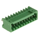 Phoenix Contact COMBICON MCV Series Pluggable Terminal Block, 10-Contact, 2.5 mm Pitch, 1 Row, 160V, 4A Current 1881639