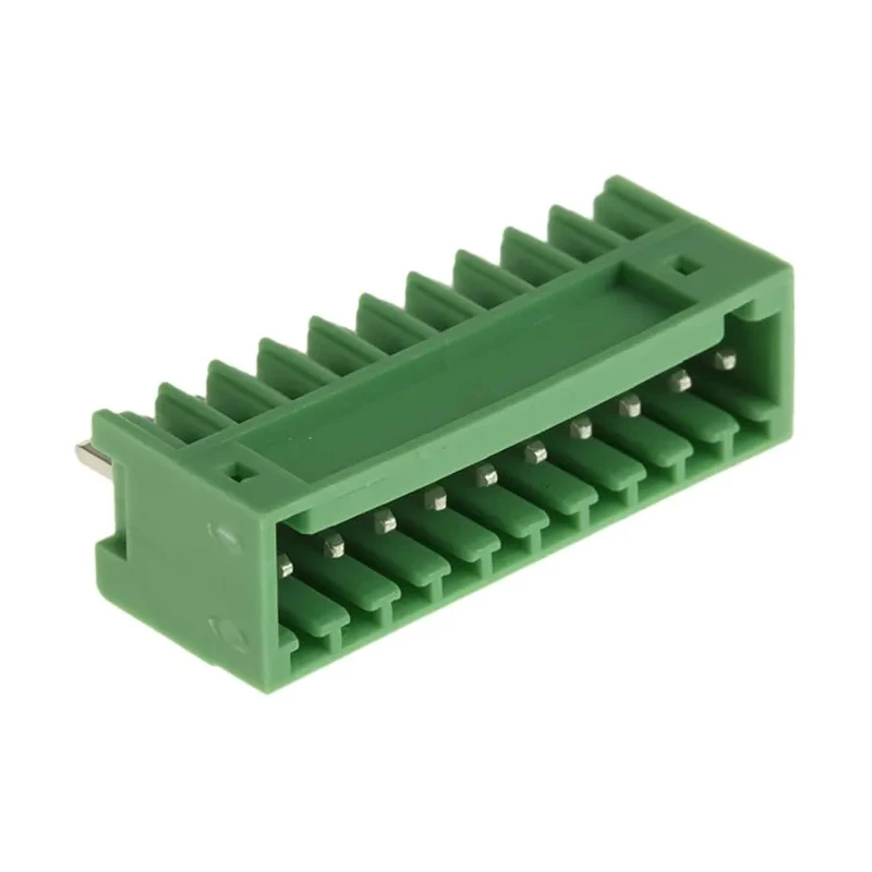 Phoenix Contact COMBICON MCV Series Pluggable Terminal Block, 10-Contact, 2.5 mm Pitch, 1 Row, 160V, 4A Current 1881639