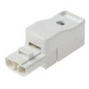 RS PRO Non-Fused Terminal Block 2-Way 2.5mm² Wire 16A Screw 400V Nylon Brass Contact 492-8772
