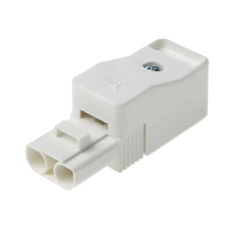 RS PRO Non-Fused Terminal Block 2-Way 2.5mm² Wire 16A Screw 400V Nylon Brass Contact 492-8772