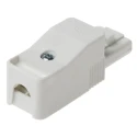 RS PRO Non-Fused Terminal Block 2-Way 2.5mm² Wire 16A Screw 400V Nylon Brass Contact 492-8772