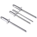 Mapa Plain Stainless Steel Blind Rivet Set for Materials 2.5 mm to 11 mm Thick, 465 Pieces 493-5483