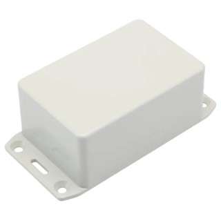 Hammond Flanged Flame Retardant ABS Enclosure IP54 35 mm x 85 mm x 56 mm 1591LFLGY