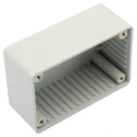 Hammond Flanged Flame Retardant ABS Enclosure IP54 35 mm x 85 mm x 56 mm 1591LFLGY
