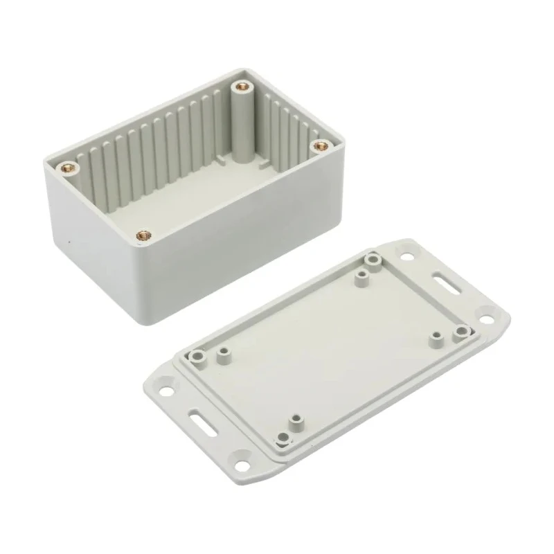 Hammond Flanged Flame Retardant ABS Enclosure IP54 35 mm x 85 mm x 56 mm 1591LFLGY