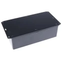 Hammond Flanged Flame Retardant ABS Enclosure IP54 61 mm x 191 mm x 110 mm 1591EFLBK
