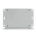 Hammond Flame Retardant ABS Flanged General Purpose Enclosure IP54 40 mm x 110 mm x 82 mm 1591SFLGY