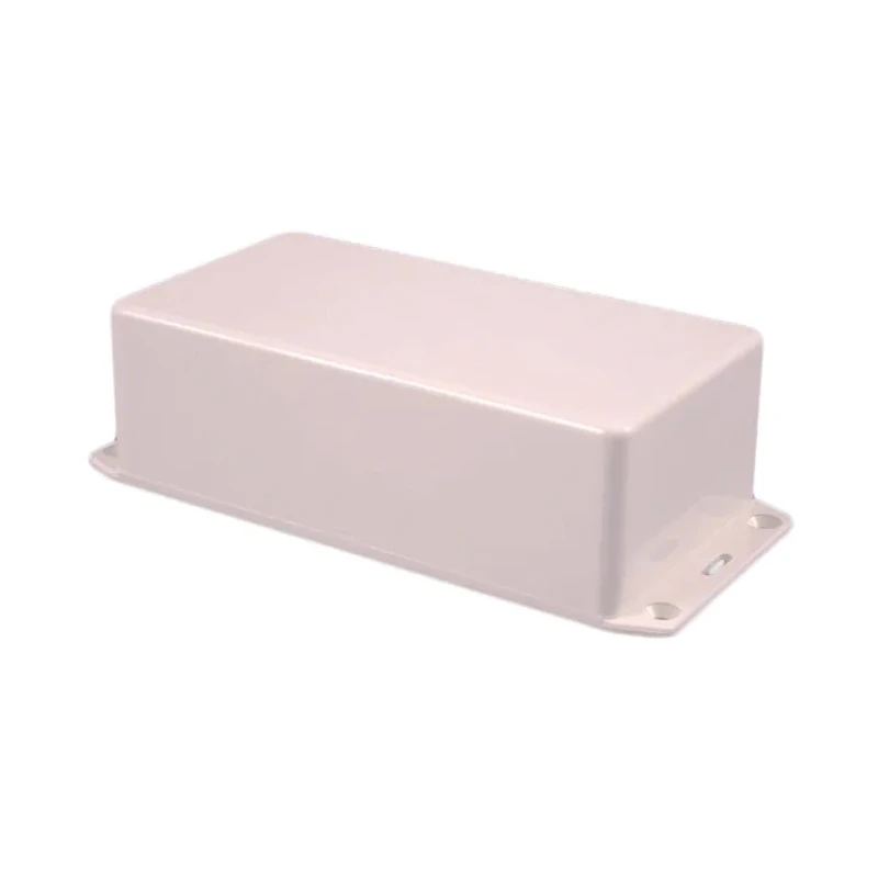 Hammond Flanged Flame Retardant ABS Enclosure Grey Lid 59 mm x 120 mm x 80 mm 1591TFLGY