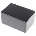Hammond 1591 Series Black Black Lid Flame Retardant ABS Enclosure, IP54, 59 mm x 120 mm x 80 mm IP54