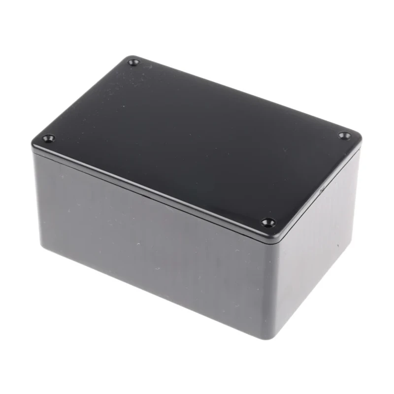 Hammond 1591 Series Black Black Lid Flame Retardant ABS Enclosure, IP54, 59 mm x 120 mm x 80 mm IP54
