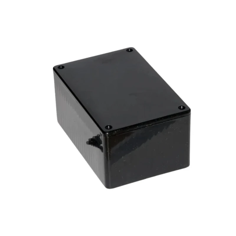 Hammond 1591 Series Black Black Lid Flame Retardant ABS Enclosure, IP54, 59 mm x 120 mm x 80 mm IP54