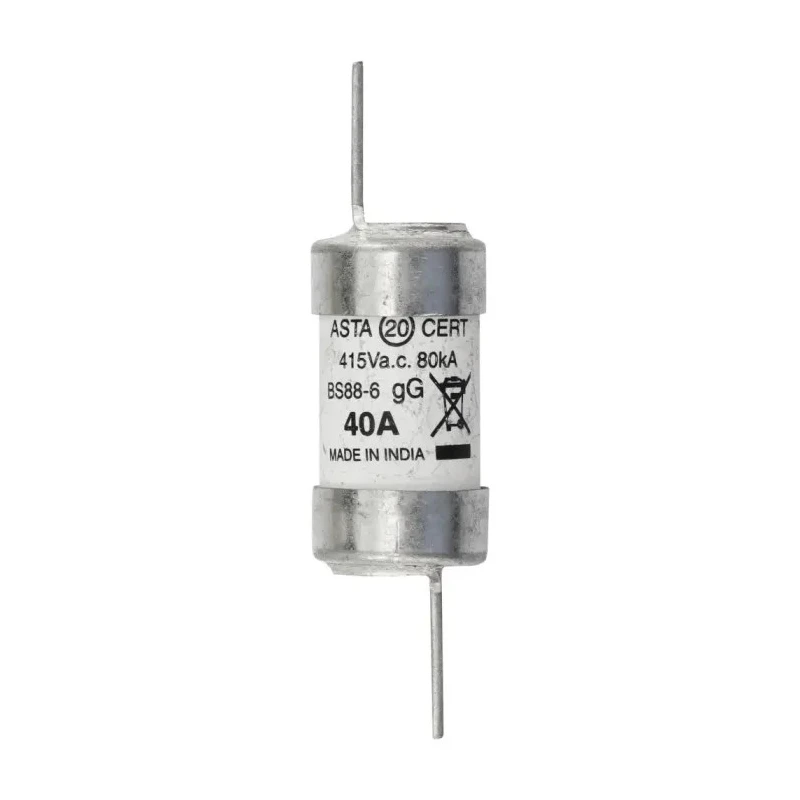 Eaton 40A British Standard Fuse F2 415V AC High Rupturing Capacity Industrial HRC Fuse ESD40