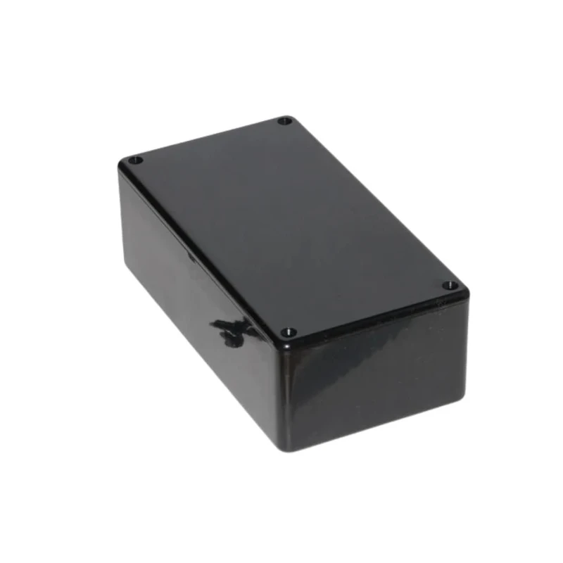 Hammond Flame Retardant ABS Enclosure Black Lid IP54 50 mm x 150 mm x 80 mm 