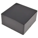 Hammond 1591 Series Flame Retardant ABS Enclosure IP54, Black Lid, 59 mm x 120 mm x 120 mm IP54