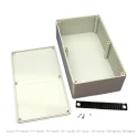 Hammond Flame Retardant ABS Enclosure IP54 61 mm x 191 mm x 110 mm 1591EGY