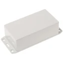 Hammond Flanged Flame Retardant ABS Enclosure Grey Lid IP54 36 mm x 120 mm x 65 mm 1591CFLGY