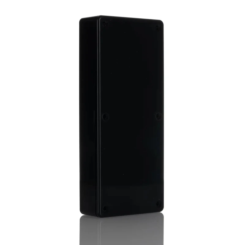 RS PRO 1591 Series Flame Retardant ABS Black Enclosure IP54 29 mm x 166 mm x 71 mm 1591HBK
