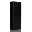 RS PRO 1591 Series Flame Retardant ABS Black Enclosure IP54 29 mm x 166 mm x 71 mm 1591HBK