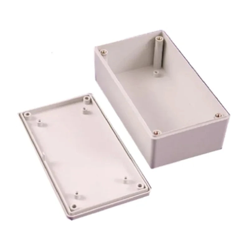 Hammond 1591 Series Flame Retardant ABS Enclosure Grey Lid IP54 29 mm x 165 mm x 71 mm 1591HGY