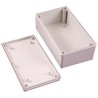 Hammond 1591 Series Flame Retardant ABS Enclosure Grey Lid IP54 29 mm x 165 mm x 71 mm 1591HGY