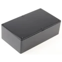 Hammond Flanged 1591 Series Black Flame Retardant ABS Enclosure IP54 61 mm x 191 mm x 110 mm 1591EBK