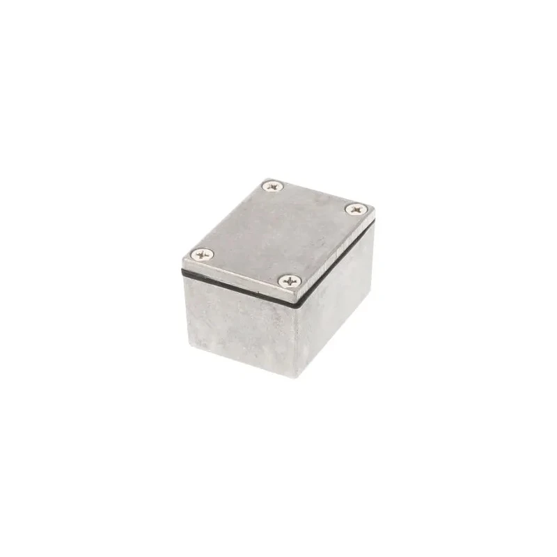 Hammond Die Cast Aluminium Enclosure with Natural Lid, IP65 Rated, 31 mm x 53 mm x 38 mm 1590WH