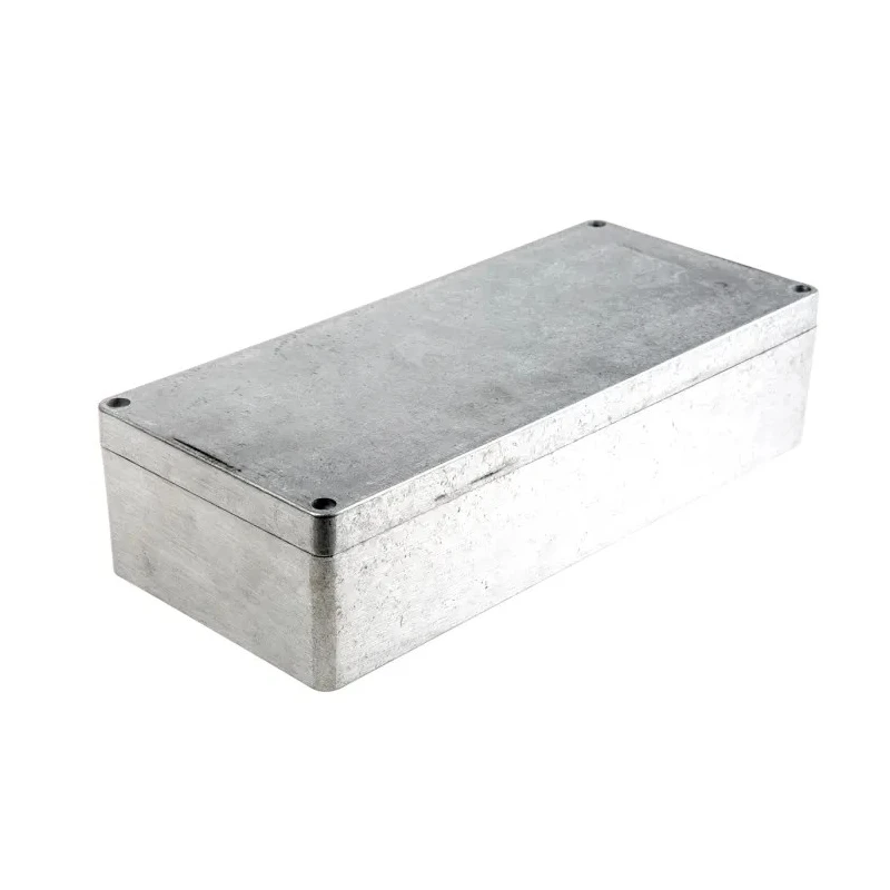 Hammond 1590 Series Natural Lid Die Cast Aluminium Enclosure IP66 IK08 91.2 mm x 360 mm x 159.6 mm 1590Z166