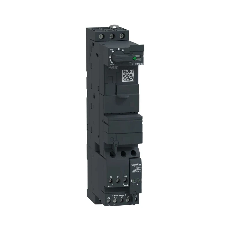 Schneider Electric U-Line Advanced Motor Starter Reversible 690V AC 5.5 kW 3 Phase IP40 IP20 LU2B12BL