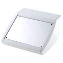 METCASE Aluminium Enclosure Desktop Enclosure Sloped Front Black RAL 9005, RAL 7035 200 mm x 400 mm x 102 mm M5320105RS