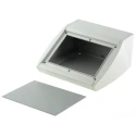 METCASE Aluminium Enclosure Desktop Enclosure Sloped Front Black RAL 9005, RAL 7035 200 mm x 400 mm x 102 mm M5320105RS