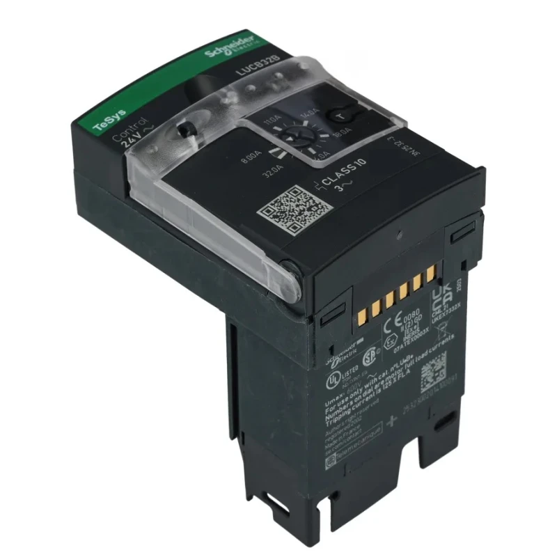 Schneider Electric TeSys U Advanced Manual Motor Starter 3 Phase 690V 15 kW Plug-in Mount LUCB32B