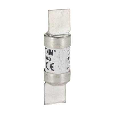 Eaton British Standard HRC Fuse F2 63A 415V AC Bussmann Series ESD63