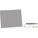 ABB Metal Blank Metal Base Plate 450mm W 375mm L for Use with Low Voltage Insulating Switchboard 1SL0260A00 1SL0260A00