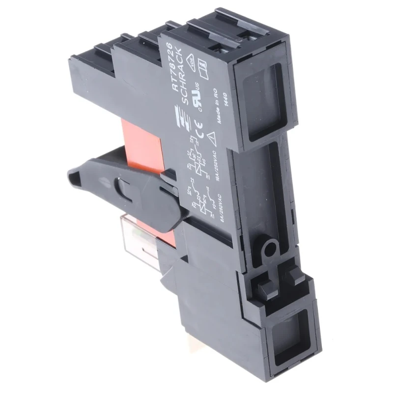 TE Connectivity RT Series Interface Relay DIN Rail Mount 24V dc Coil SPDT Contact Configuration RT3S4LC4 4-1415073-1