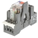 TE Connectivity DIN Rail Power Relay 24V DC Coil 12A Switching Current DPDT PT2S7LC4 8-1415074-1