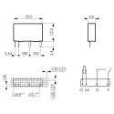 TE Connectivity PCB Power Relay 5V dc Coil 3A Switching Current SPST PCN-105D3MHZ