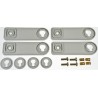 ABB Wall Mounting Bracket Kit for Tmax Circuit Breakers Italy 1SL0342A00 1SL0342A00