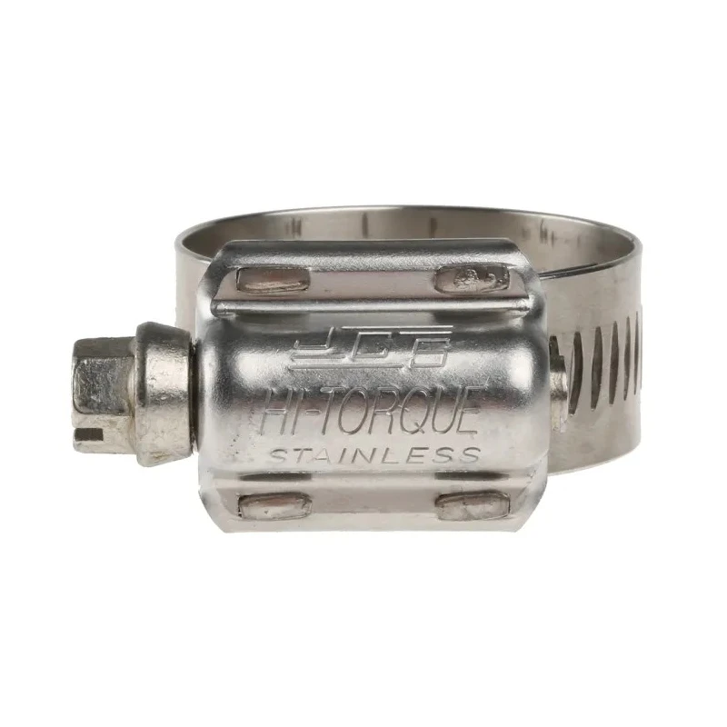HI-TORQUE Stainless Steel Slotted Hex Worm Drive Hose & Jubilee Clip 16mm Width 20-35mm ID HTM35P